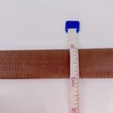 Coach  Brown Leather Belt Size Medium 8400 in British Tan Solid Brass Buckle Photo 10