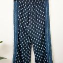 J.Jill  Women's Size XS Ponte Pull On Pants Wide Leg Lounge Floral Elatic Waist‎ Photo 3