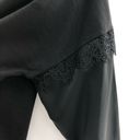 DKNY  Mixed-Media Lace-Trim Sweatshi Black L Photo 5