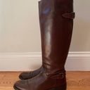 Garnet Hill Brown Leather Riding Boots Photo 3