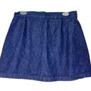 Tommy Hilfiger Tommy Jeans Y2K Denim Pleated Skirt Size 11 90’s‎ Clueless Wrap Plaid Jean Photo 4