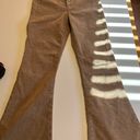 American Eagle Super Hi-Rise Flare Corduroy Buttonfly Pants Size 6 Photo 0