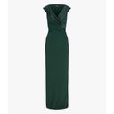 Ralph Lauren NWT Lauren  Leonetta Ruched Green Maxi Formal Evening Dress Photo 4