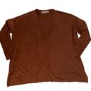 Bryn Walker  XXS Faux Suede Baxter Lagenlook Tunic Top Ella Pants Brown Wide Legs Photo 3