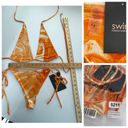 Naked Wardrobe  Swim Dreamsicle String Bikini Swimsuit NEW Sz L Style NW-W0732 Photo 5