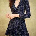 Realisation Par  The Alexandra Dress in Navy Star Size Small Photo 1