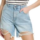 DL1961  Emilie High-Rise Vintage Short Women's Blue 25” With 6.5” Inseam Photo 0