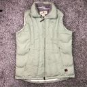 Woolrich  Women’s Sage Green Puffer Vest Size Small Photo 0