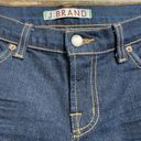 J Brand  dark denim cutoff mid-rise Bermuda shorts, size 28 Photo 2