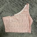 SheIn One Shoulder Crop Top Photo 0