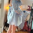 Boutique BNWT  Something Blue Bow Babydoll Dress Photo 8