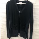 DKNY  Pure Cardigan With Open Back And Step Hem Photo 2