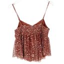 Daisy NWT  & Delilah Floral Spaghetti Strap Babydoll Tank Top Size Medium M NEW Photo 10