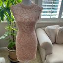 Sans Souci  Lace Short sleeve beige Dress Coquette Girl Wedding Guest Photo 10