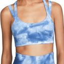 Free People Movement blue tie dye sports bra size small/medium Photo 3