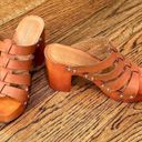 Madden Girl  G-Crosby Tan  Cognac Strappy Block Heel Sandal Photo 5