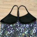 Lululemon  Y Back Tank, Size 8, Green/Purple Photo 3