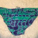 American Eagle  Outfitters Tie Dye Ruffle Bikini Bottoms Women’s Size Large Photo 5