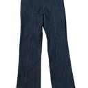 Elizabeth and James  Roberta dark wash cropped raw hem flare jeans size 6 Photo 0