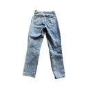 Abercrombie & Fitch  Curve Love Blue 90s Straight High Rise Denim 27/4 Photo 1