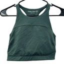 Outdoor Voices  Techsweat Sleeveless Crop Top in Evergreen Photo 0