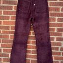 Levi's  Ribcage Bootcut Boot Cut Corduroy Jean Maroon/Wine Photo 3