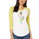 Ariat  Saguaro Raglan Tee Sequins Cactus size medium Photo 0