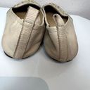 Latigo  Embroidered Flats Nude‎ Light Beige Leather  Slip-On Shoes Womens Size 9M Photo 6