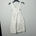 Disney  Vintage White Denim Winnie the Pooh Overall Shorts Photo 5