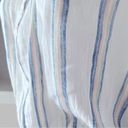 Rails  Smocked Waist Mini Dress Striped Linen Blend Size L New with Tag Photo 8