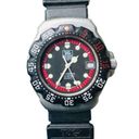 TAG HEUER PROFESSIONAL F1 Formula 1 Black Red 200m Men’s Unisex Midsize 33mm Swi Photo 2