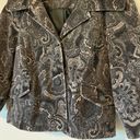 Jones New York Vintage Patterned Corduroy  Blazer Photo 3