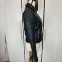 American Eagle  Faux Leather Motorcycle Jacket Photo 7