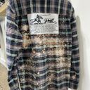 Vans Distressed Zach Bryan Flannel Photo 1