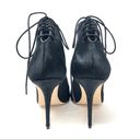 Manolo Blahnik black calf hair pointed booties, size 40, NWOT Photo 2