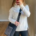 Prada Authentic  Crossbody Grey tweed wool and fur NEW Condition! Herringbone Photo 4