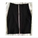 Solemio Black Bodycon Stretchy Mini Skirt Large Photo 3