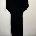 Women’s | All Saints black drape knit dress | Size 2 Photo 5