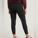 Marine layer  Slim Cropped Joggers Women's Size M Athletic Pants Black Drawstring Photo 1