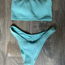 Forever 21 Blue Strapless Bikini Photo 0