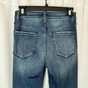 Vervet Dark Wash High Waisted Distressed Flared Crop 90s Style Y2K Jeans Size 26 Photo 5