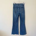 Rolla's ROLLA’S Eastcoast High Rise Crop Flare Hem Stretch Denim Jeans Tracey Blue Photo 6