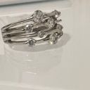 The Row Multilayer 4 Nested Crystal Cocktail Statement Ring Size 6 EUC Photo 2