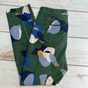 Boden USA Boden Richmond Pants Green Blue Yellow & Ivory Bold Floral Ankle Pants Size 6 Photo 6