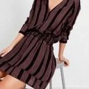 Rails  Jasmine Metallic Striped Blouson Dress  Size Medium New with Tags Photo 4