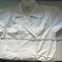 London Fog VINTAGE  white double breasted  peacoat size 12 Photo 10