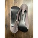 Audrey Brooke  Bootie Heels Women Size 8.5 Gray Suede 4" High Stilleto Pumps Photo 4