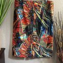 NYCC (New York clothing company) Colorful printed stretchy pencil skirt size lar Size L Photo 3