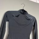 NWOT HAH We Are Hot As Hell Black Long Sleeve One Piece Swimsuit Bodysuit XS Photo 4