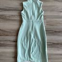 Bailey 44 XS Green Mint Leather Mini Dress Photo 4